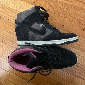 Nike Dunk Sky High Wedge Sneakers